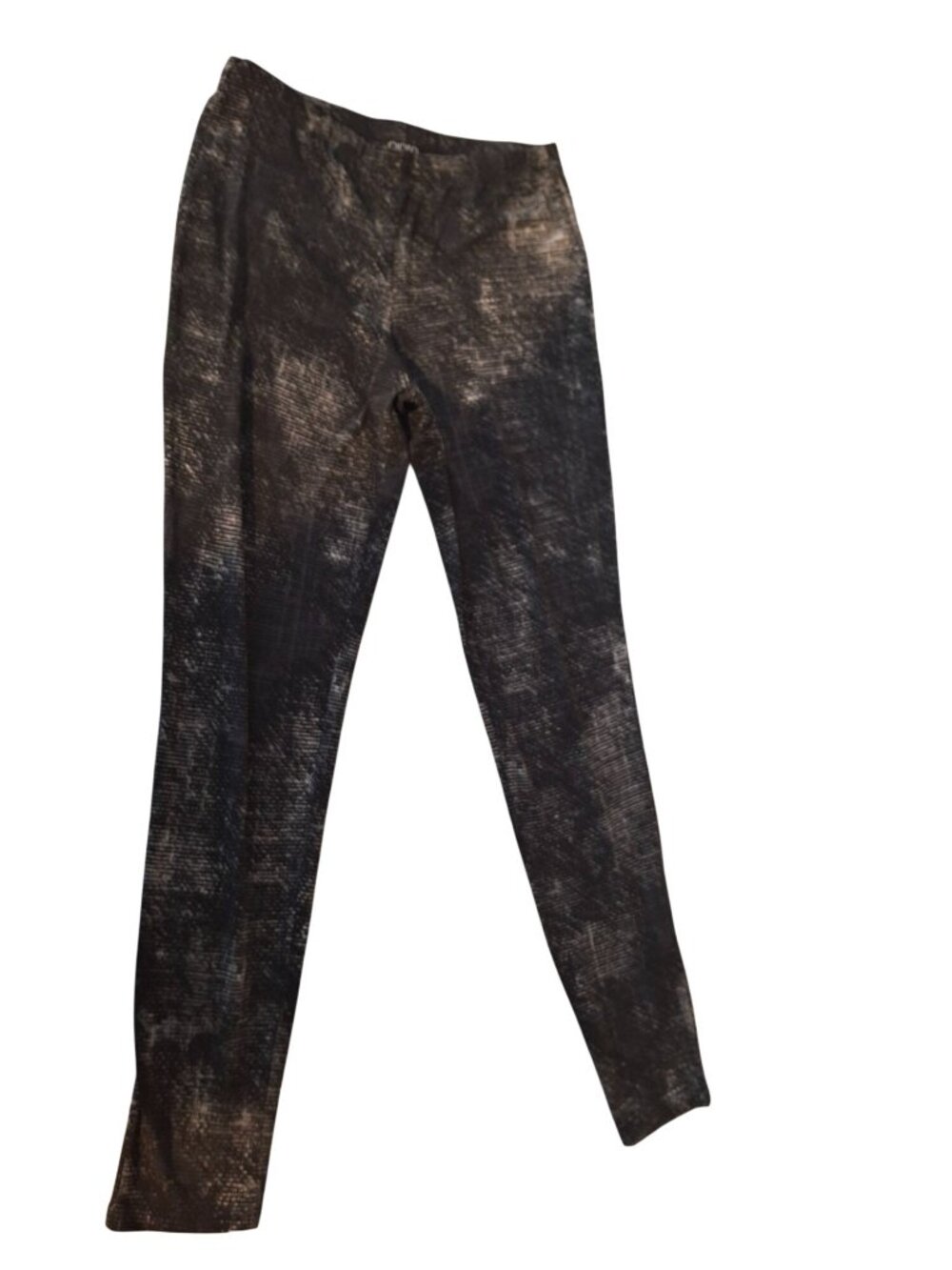 Clara Sunwoo Leggings M Abstract Print Stretch Pull On USA Athletisure Yoga